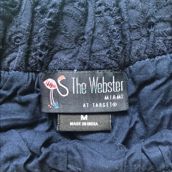 Navy lace mini skirt - Picture 3 of 3